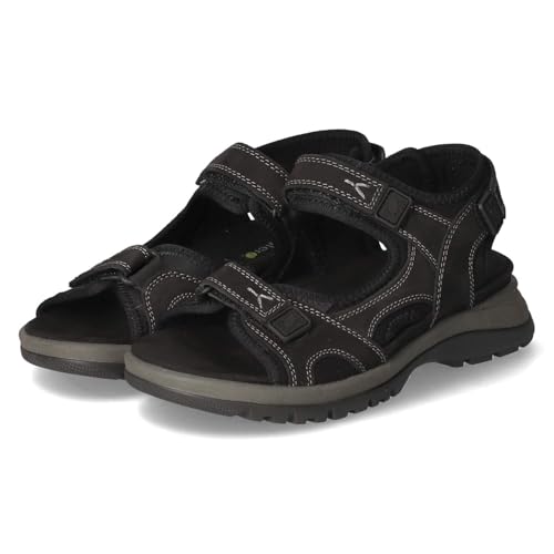 Waldläufer Damen orthopädische Sandalette in schwarz - Gr. 37 von Waldläufer