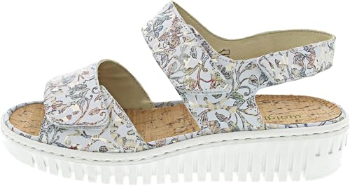 Waldläufer Damen Sandalen VALERIE Grau Rauleder, Farbauswahl:multicolor, 9999-englisch-eu-mapping:40,5 Waldläufer Damen Sandalen VALERIE Grau Rauleder, Farbauswahl:multicolor, 9999-englisch-eu-mapping:40,5 von Waldläufer