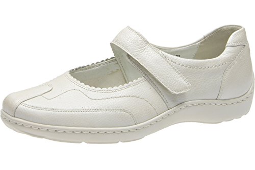 Waldläufer Damen Slipper 496302 172 496302 172 weiß 245370 von Waldläufer