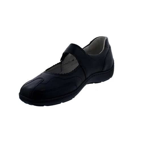 Waldläufer Damen Slipper Henni H-Weite schwarz 203646 von Waldläufer