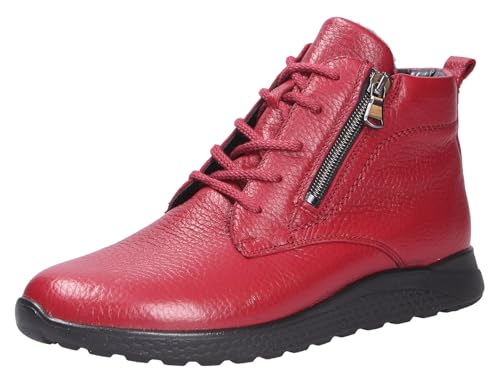 Waldläufer Damen Stiefelette in Rot, Größe 4.5 von Waldläufer