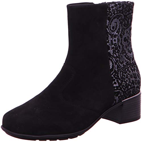 Waldläufer Damen Stiefeletten 946802-201-001 schwarz 547936 von Waldläufer