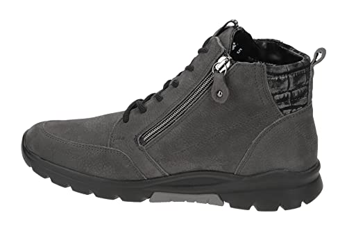 Waldläufer Damen Stiefeletten - Winterstiefelette HARUKA 345802 200 696 Grau, EU 37 von Waldläufer