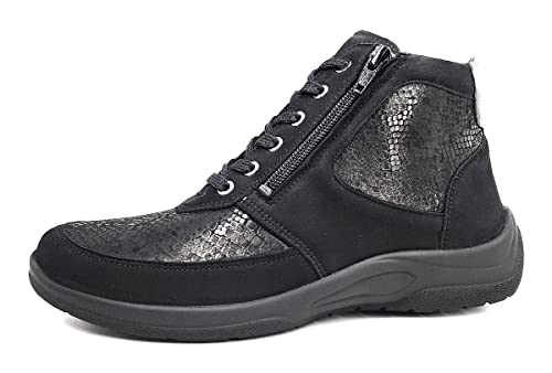 Waldläufer Hesna-Soft/H Größe 40.5 EU Schwarz (schwarz) von Waldläufer