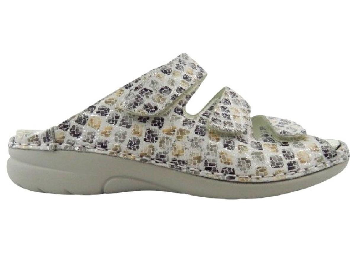 Waldläufer Gunna KUBA offwhite Pantolette von Waldläufer