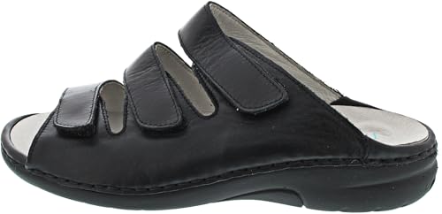 Waldläufer Gunna Pantolette Schwarz von Waldläufer