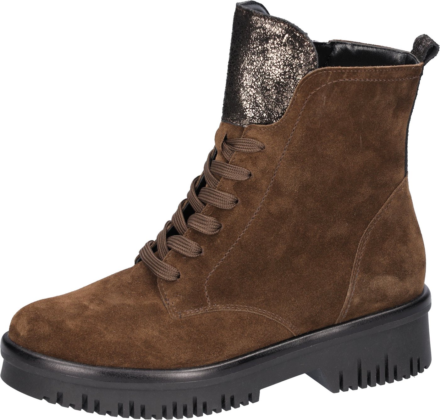 Waldläufer H-ALEA Schnürstiefelette Schnürboots, Plateaustiefelette, Komfortweite H = sehr weit von Waldläufer