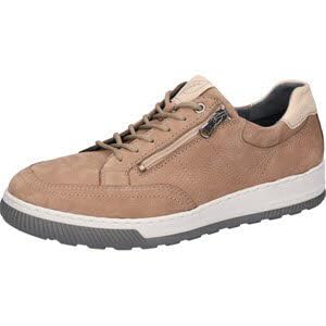 Waldläufer H-David Herren sportlicher Schnürer in Beige, Größe 10.5 von Waldläufer