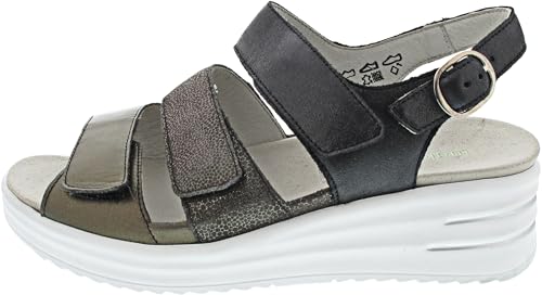 Waldläufer H-Dina Sandale Grau von Waldläufer