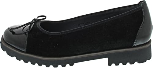 Waldläufer H-Elisa Ballerina Schwarz von Waldläufer