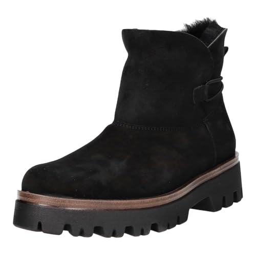Waldläufer H-LONDON 732902200/001 Damen Schlupf/Reißverschlussstiefelette Warmfutter, Größe 40 von Waldläufer