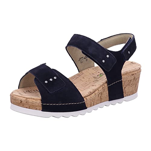 Waldläufer H-Marla Damen Sandalette in Blau, Größe 4.5 von Waldläufer