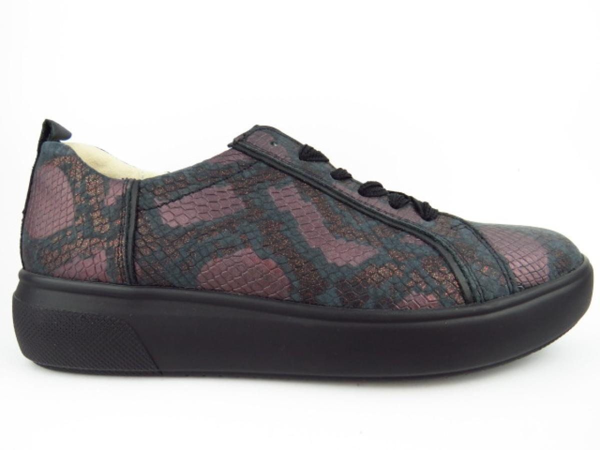 Waldläufer H-Vivien schwarz Schnürschuh von Waldläufer