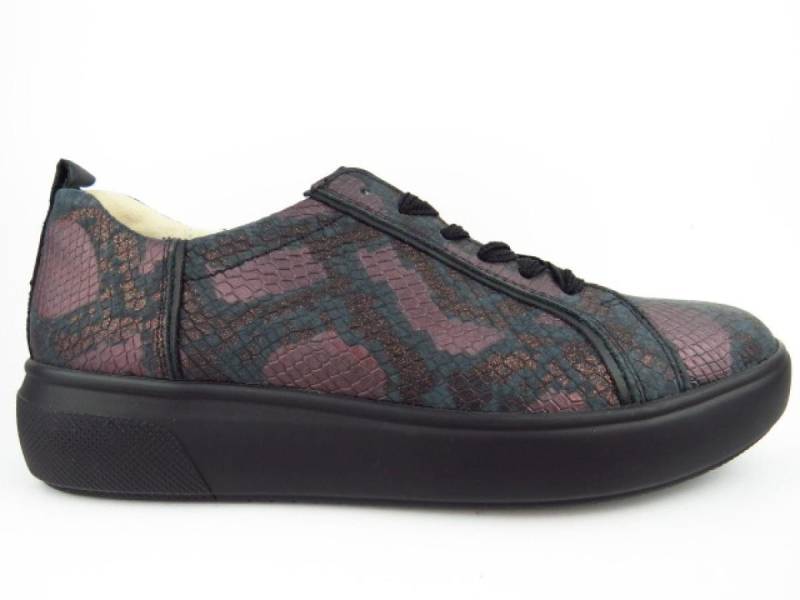 Waldläufer H-Vivien schwarz Schnürschuh von Waldläufer