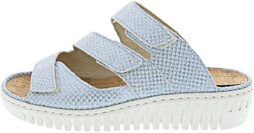 Waldläufer H-Willow Pantolette Blau Waldläufer H-Willow Pantolette Blau von Waldläufer