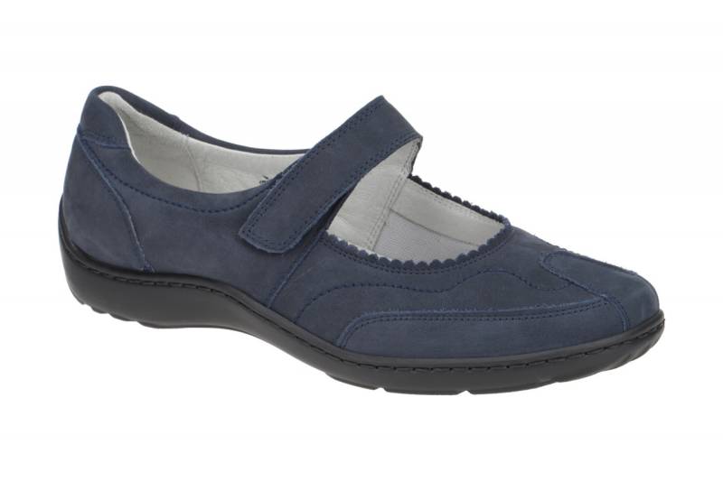Waldl?ufer HENNI 496302 191 217 dunkel-blau - Mary-Jane Ballerina von Waldl?ufer