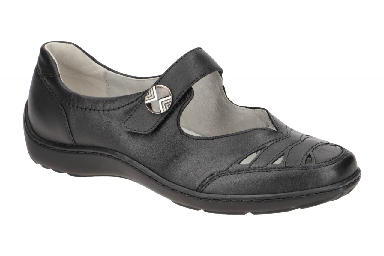 Waldl?ufer HENNI 496309 186 001 schwarz - Mary-Jane Ballerina von Waldl?ufer