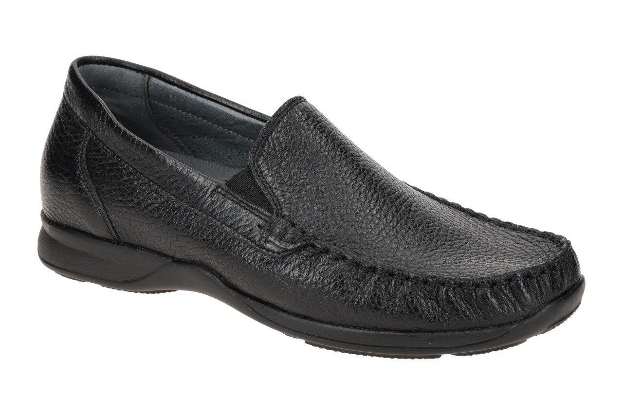 Waldl?ufer HERKO 526502 199 001 schwarz - bequeme Slipper f?r Herren von Waldl?ufer