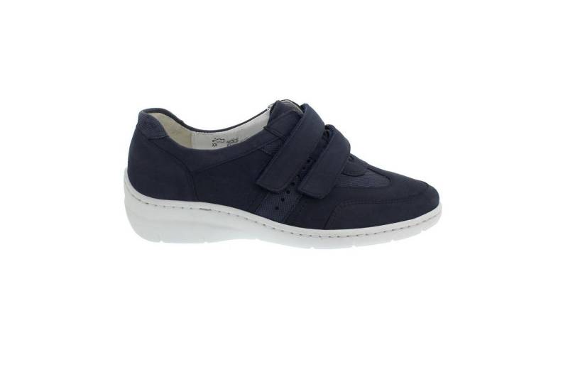 Waldläufer Hania Sneaker Klett, Denver Matura, marine notte, Pro-Aktiv Fussbett, Klettschuh von Waldläufer