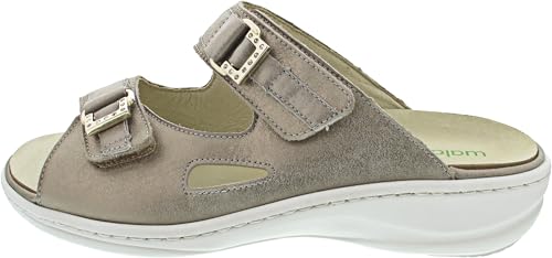 Waldläufer Heria Pantolette Beige von Waldläufer