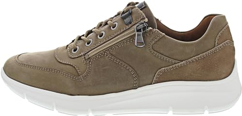 Waldläufer Herren Leder Sneaker Harris Sand (eu_Footwear_Size_System, Adult, Men, Numeric, Wide, Numeric_42_Point_5) von Waldläufer