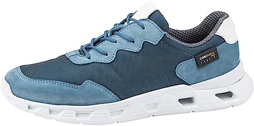 Waldläufer Herren Schnürschuhe, blau(denimmarinesnow (263)), Gr. 7 von Waldläufer