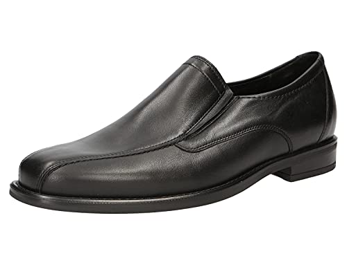 Waldläufer Herren Slipper, schwarz(schwarz), Gr. 9½ von Waldläufer