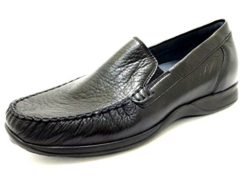 Waldläufer Herren Slipper Hirsch 526502199/001 schwarz 567442 von Waldläufer