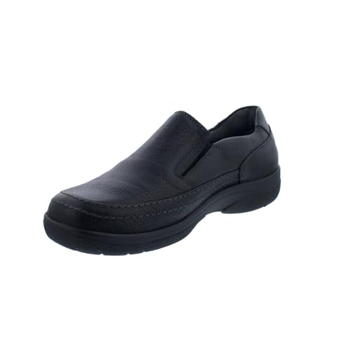 Waldläufer Herrenschuhe - Bequeme Slipper - Halbschuhe Ken 633502 182 001 Schwarz, EU 44 von Waldläufer