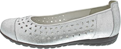 Waldläufer Hesima Ballerina Silber von Waldläufer