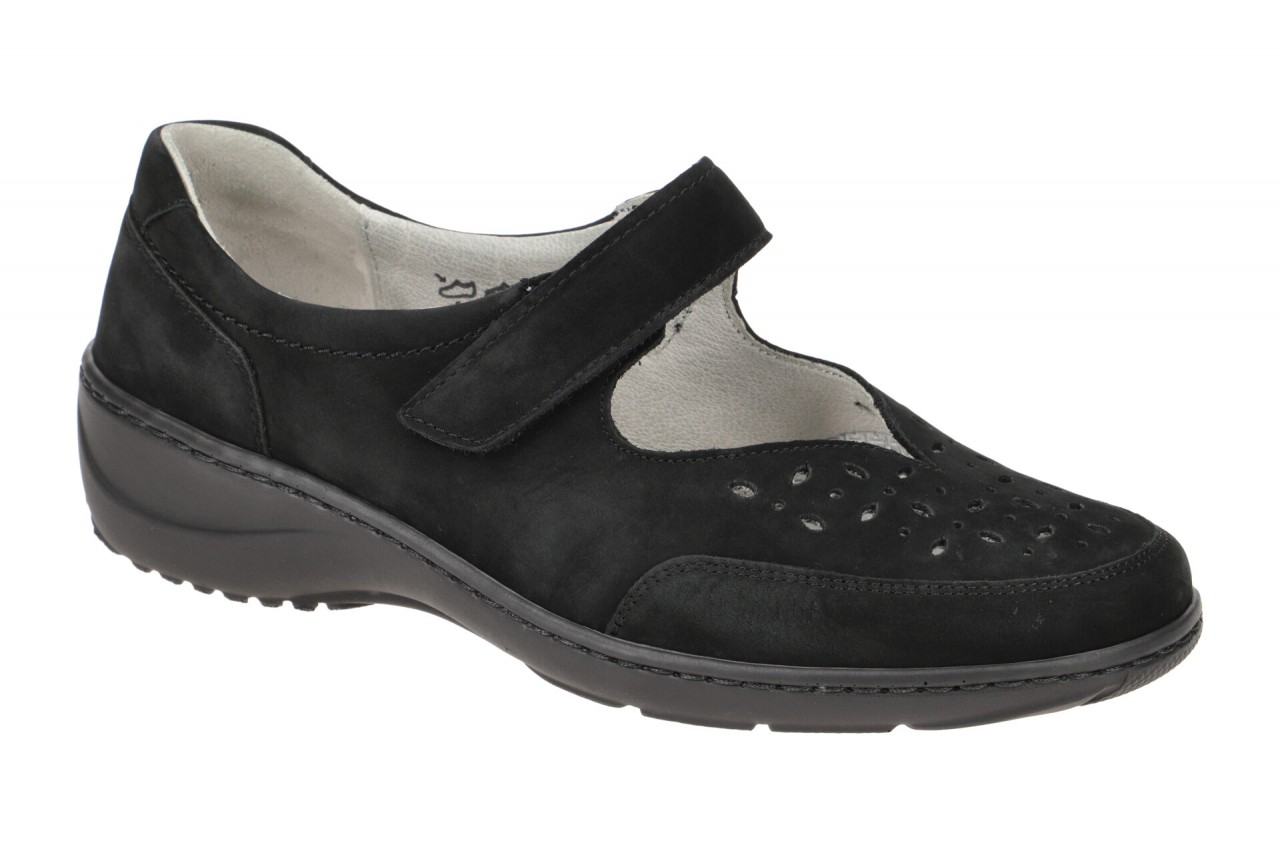 Waldl?ufer KYA 607315 191 001 schwarz - Mary-Jane Ballerina von Waldl?ufer