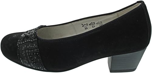 Waldläufer Käthe Pumps Schwarz von Waldläufer