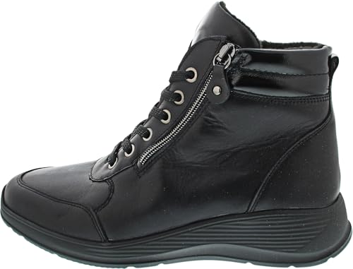 Waldläufer Kalea Schnürstiefel Schwarz von Waldläufer