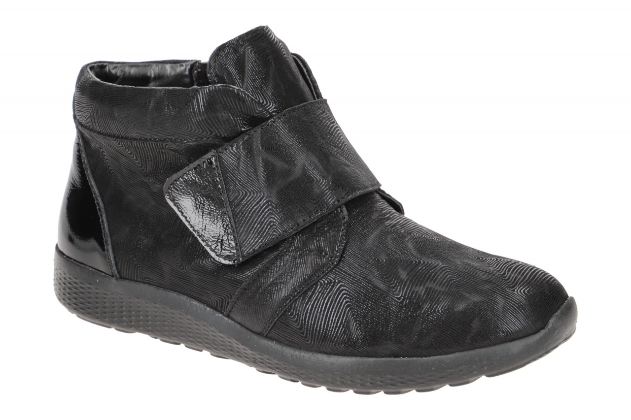 Waldl?ufer M 815801 201 001 schwarz - bequeme Stiefelette f?r Damen von Waldl?ufer