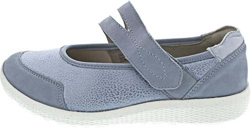 Waldläufer M-Ira Spangenballerina Blau von Waldläufer