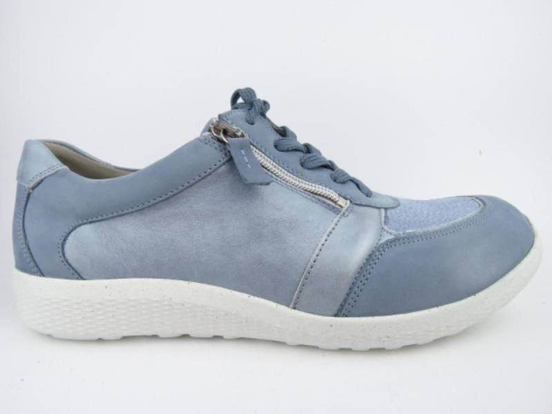 Waldläufer M-Ira sky M ZIP Slipper von Waldläufer