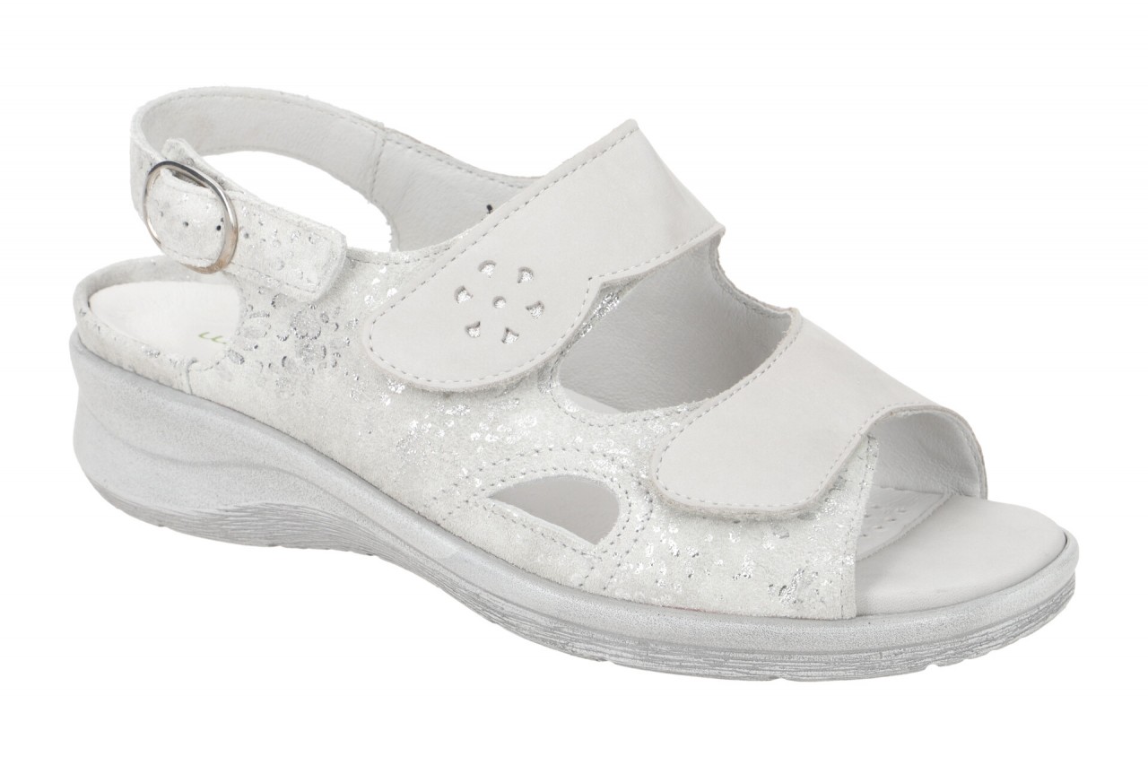 Waldl?ufer MERLE 811004 321 789 grau - Sandalette f?r Damen von Waldl?ufer