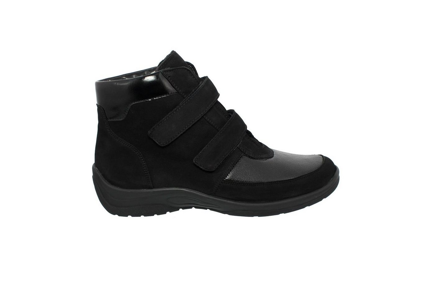Waldläufer OrthoTritt, Bootie-Klett, Denver Toledostr., Taipei, schwarz, 312H81-3 Klettschuh von Waldläufer