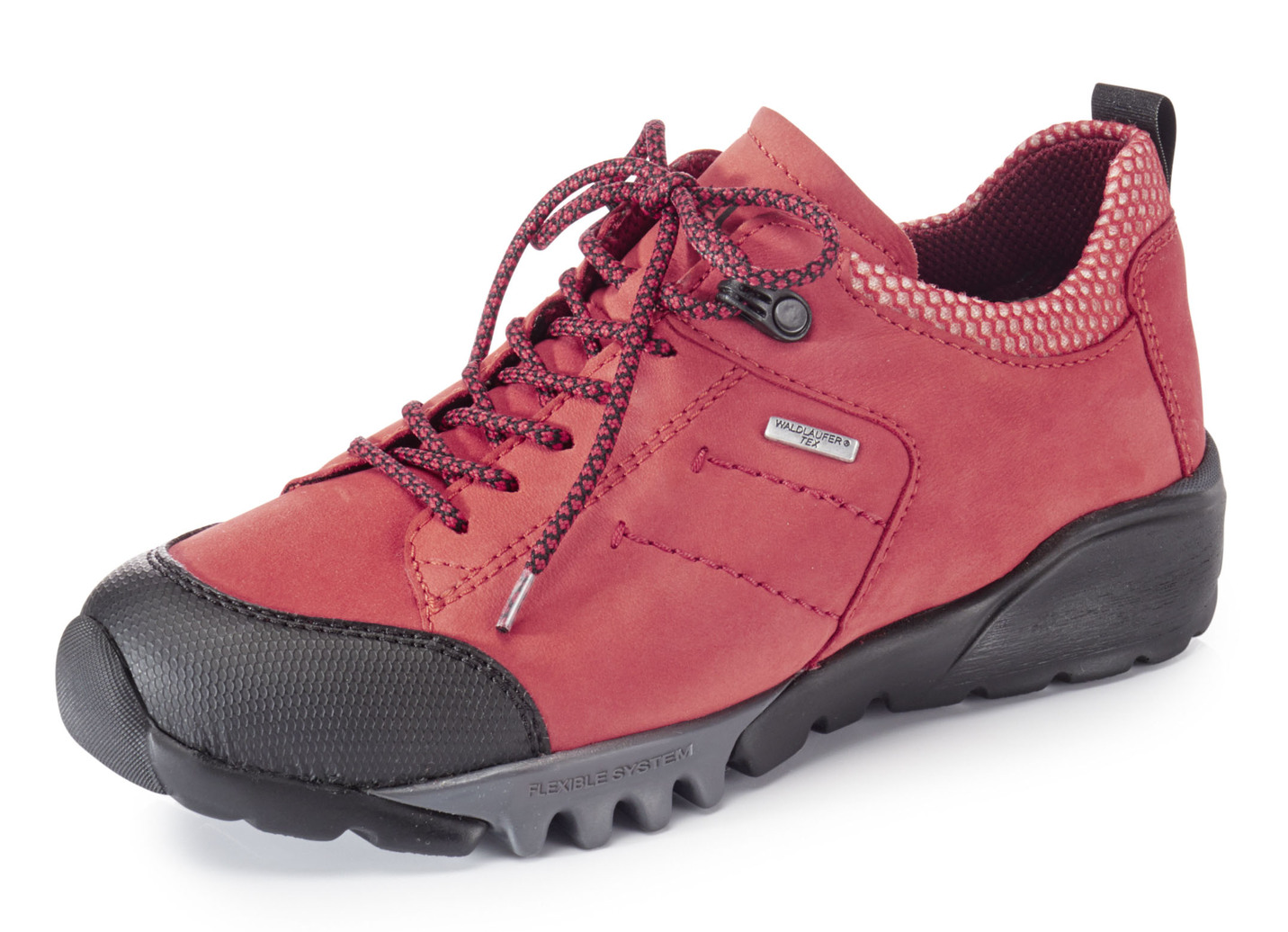 Waldläufer Sandale mit Klimamembrane, Schuhgröße 4, Rot von Waldläufer
