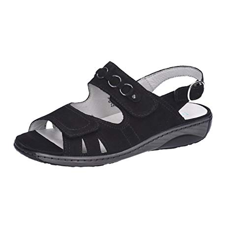 Waldläufer Sandalen Garda Schwarz 36 von Waldläufer