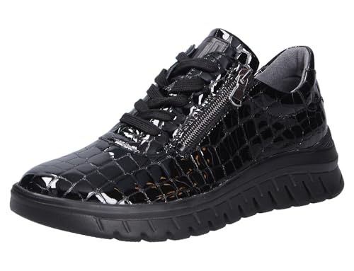 Waldläufer Schn?rschuhe für Damen, schwarz Gr.6½ von Waldläufer