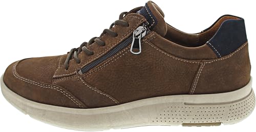 Waldläufer Sneaker Low Denver Braun 43 von Waldläufer
