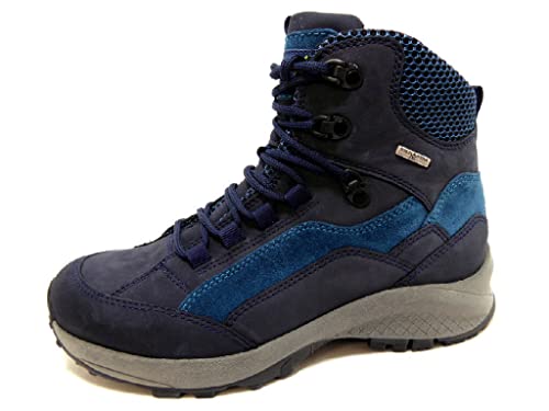 Waldläufer TEX Damen Wanderschuhe Weite H Blau, Schuhgröße:EUR 37 von Waldläufer