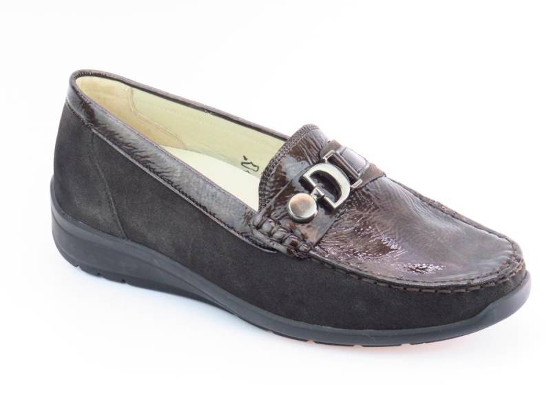 Waldläufer Vel./Taipei schiefer Slipper von Waldläufer