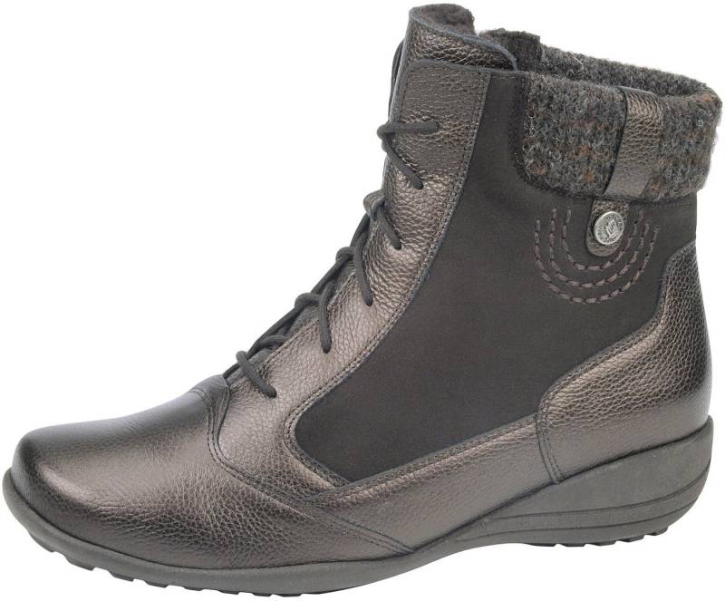 Waldläufer WALDLAEUFER Damen Stiefelette KATJA 601805-997-038 nuba braun Stiefelette von Waldläufer