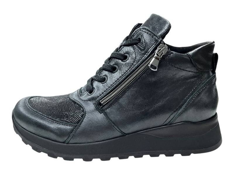 Waldläufer WALDLAEUFER Damen Stretch Stiefelette Hiroko 364H81-303-001 schwarz Stiefelette von Waldläufer