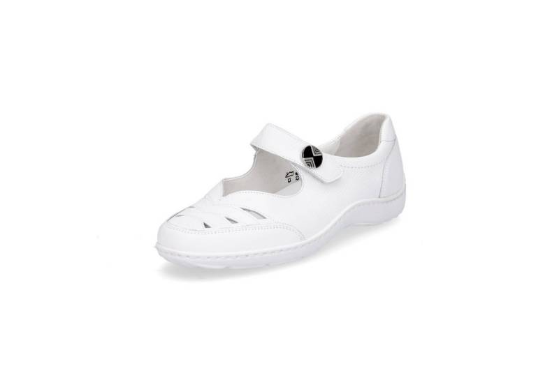 Waldläufer Waldläufer Damen Klettschuh weiß Slipper von Waldläufer