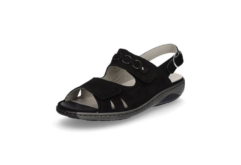 Waldläufer Waldläufer Damen Sandale Garda schwarz Sandale von Waldläufer