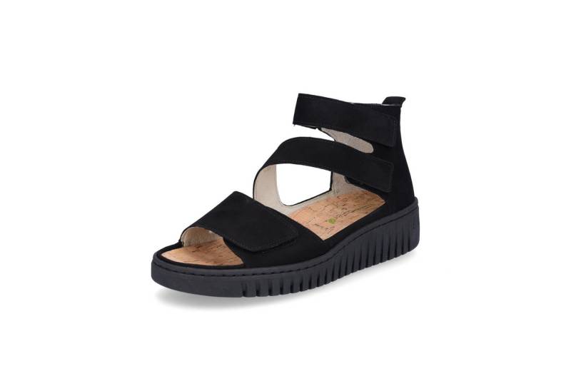 Waldläufer Waldläufer Damen Sandale Willow schwarz Sandale von Waldläufer