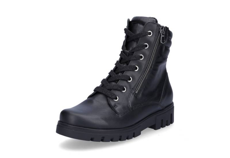 Waldläufer Waldläufer Damen Schnürboot Serena schwarz Schnürboots von Waldläufer